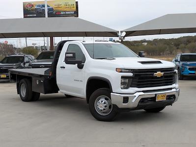 2024 Chevrolet Silverado 3500 Regular Cab RWD, CM Truck Beds RD Model Flatbed Truck for sale #CC240563 - photo 1