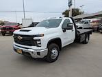 2024 Chevrolet Silverado 3500 Regular Cab RWD, CM Truck Beds RD Model Flatbed Truck for sale #CC240563 - photo 3