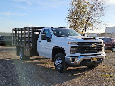 2024 Chevrolet Silverado 3500 Regular Cab RWD, CM Truck Beds PL Model Flatbed Truck for sale #CC240620 - photo 1