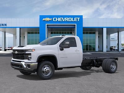 New 2025 Chevrolet Silverado 3500 Work Truck Regular Cab 4WD 11' 6" Knapheide Steel Flatbed Truck for sale #CC250381 - photo 2