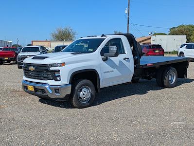 2025 Chevrolet Silverado 3500 Regular Cab 4WD Knapheide Flatbed Truck for sale #CC250381 - photo 1