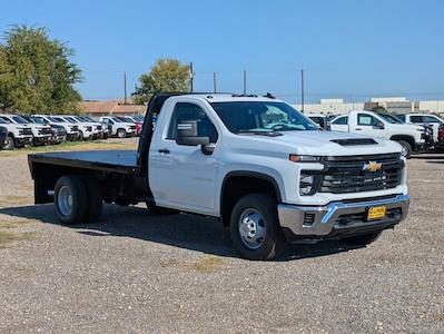 New 2025 Chevrolet Silverado 3500 Work Truck Regular Cab 4WD 11' 6" Knapheide Steel Flatbed Truck for sale #CC250406 - photo 1