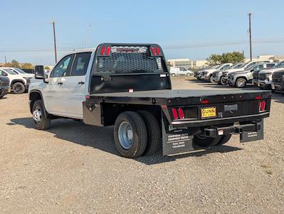 New 2025 Chevrolet Silverado 3500 Work Truck Crew Cab 4WD 9' 6" Knapheide Steel Flatbed Truck for sale #CC250422 - photo 2