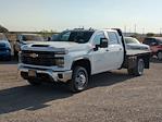 New 2025 Chevrolet Silverado 3500 Work Truck Crew Cab 4WD 9' 6" Knapheide Steel Flatbed Truck for sale #CC250422 - photo 1