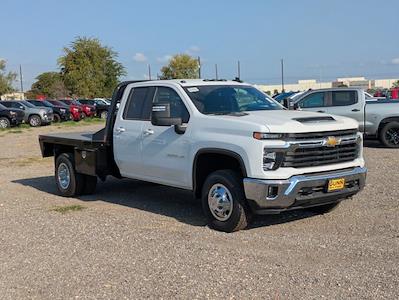 New 2025 Chevrolet Silverado 3500 LT Double Cab 4WD 8' 6" CM Truck Beds Steel Flatbed Truck for sale #CF250297 - photo 1