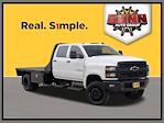 2022 Chevrolet Silverado 5500 Crew Cab DRW 4WD Flatbed Truck for sale #GT242113A - photo 1