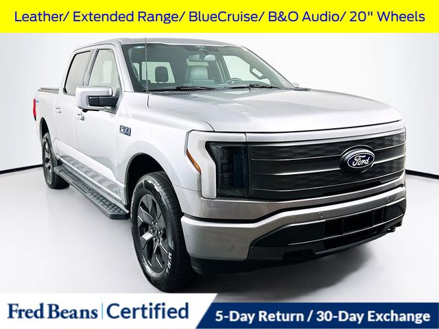 Used 2024 Ford F-150 Lightning Lariat with VIN 1FT6W5L76RWG10865 for sale in Doylestown, PA