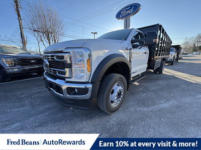 2024 Ford F-550 Regular Cab DRW RWD, PJ's Stake Bed for sale #FU4665 - photo 1