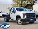 2023 Chevrolet Silverado 3500 Regular Cab 4WD, CM Truck Beds RD Model Flatbed Truck for sale #23CF0542 - photo 1