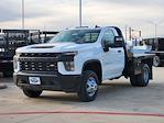 2023 Chevrolet Silverado 3500 Regular Cab 4WD, CM Truck Beds RD Model Flatbed Truck for sale #23CF0542 - photo 3