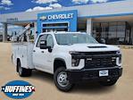 2023 Chevrolet Silverado 3500 Crew Cab 4WD, Reading Master Mechanic HD Crane Mechanics Body for sale #23CF0786 - photo 1