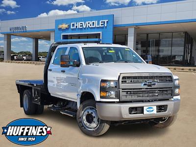 2023 Chevrolet Silverado 6500 Crew Cab DRW RWD, Knapheide PGTB Utility Gooseneck Flatbed Truck for sale #23CF1156 - photo 1