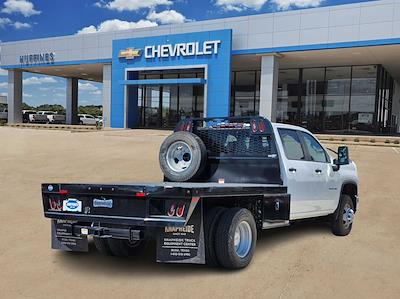 2024 Chevrolet Silverado 3500 Crew Cab 4WD, Knapheide PGTB Utility Gooseneck Flatbed Truck for sale #24CF1411 - photo 2