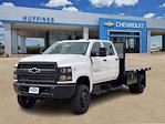 2024 Chevrolet Silverado 5500 Crew Cab DRW 4x4, General Truck Body Flatbed Body Flatbed Truck for sale #24CF1466 - photo 3