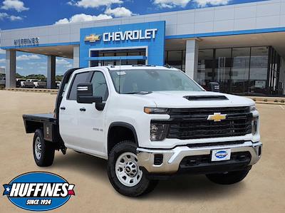 2024 Chevrolet Silverado 3500 Crew Cab 4WD, CM Truck Beds RD Model Flatbed Truck for sale #24CF1585 - photo 1