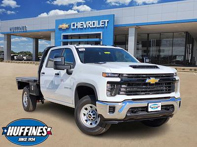 2024 Chevrolet Silverado 3500 Crew Cab 4WD, CM Truck Beds RD Model Flatbed Truck for sale #24CF1624 - photo 1