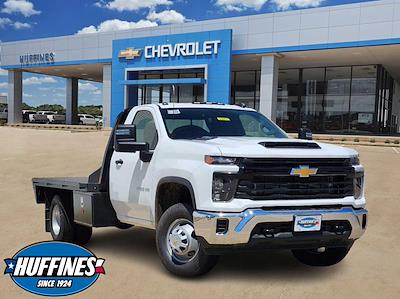 2024 Chevrolet Silverado 3500 Regular Cab 4WD, CM Truck Beds RD Model Flatbed Truck for sale #24CF6113 - photo 1