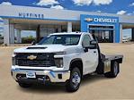 2024 Chevrolet Silverado 3500 Regular Cab 4WD, CM Truck Beds RD Model Flatbed Truck for sale #24CF6113 - photo 3