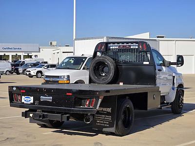New 2024 Chevrolet Silverado 5500 Work Truck Regular Cab 11' 6" Knapheide Steel Flatbed Truck with Gooseneck Hitch for sale #24HD0995 - photo 2