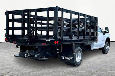 New 2025 Chevrolet Silverado 3500 Work Truck Regular Cab 12' 4" Reading Steel Flatbed Truck for sale #C250308 - photo 2