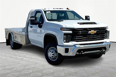 New 2024 Chevrolet Silverado 3500 Work Truck Regular Cab 4WD CM Truck Beds Flatbed Truck for sale #C40940 - photo 1