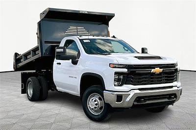 New 2025 Chevrolet Silverado 3500 Work Truck Regular Cab 4WD 9' Crysteel Dump Truck for sale #C50650 - photo 1