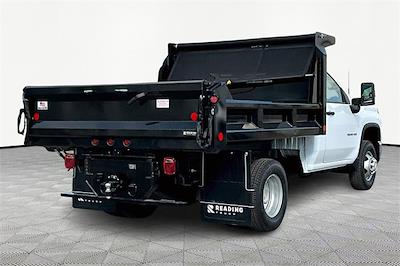 New 2025 Chevrolet Silverado 3500 Work Truck Regular Cab 4WD 9' Crysteel Dump Truck for sale #C50650 - photo 2