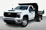 New 2025 Chevrolet Silverado 3500 Work Truck Regular Cab 4WD 9' Crysteel Dump Truck for sale #C50650 - photo 4