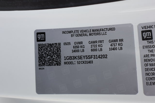 New 2025 Summit White Chevrolet Work Truck image 22