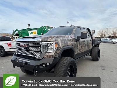 Used 2023 GMC Sierra 3500 Crew Cab Flatbed Truck for sale #2135574 - photo 1