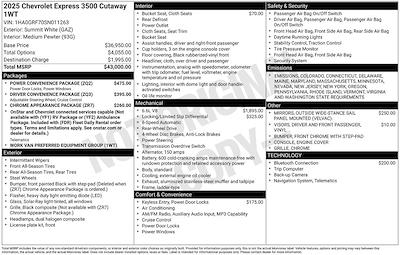 New 2025 Chevrolet Express 3500 - photo 1