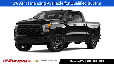 New 2025 Chevrolet Silverado 1500 Custom Crew Cab 4WD Pickup for sale #CCN3954 - photo 1