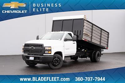 2023 Chevrolet Silverado 5500 Regular Cab DRW RWD, The Fab Shop Landscape Dump