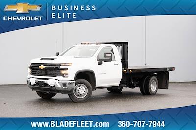 2024 Chevrolet Silverado 3500 Regular Cab 4x4, Knapheide Value-Master X Flatbed Truck for sale #16359 - photo 1