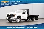 2024 Chevrolet Silverado 3500 Regular Cab 4x4, Knapheide Value-Master X Flatbed Truck for sale #16359 - photo 1