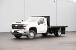 New 2024 Chevrolet Silverado 3500 Work Truck Regular Cab 4x4 12' 5" Knapheide Flatbed Truck for sale #16359 - photo 1