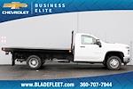 2024 Chevrolet Silverado 3500 Regular Cab 4x4, Knapheide Value-Master X Flatbed Truck for sale #16359 - photo 6