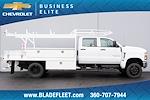 2024 Chevrolet Silverado 5500 Crew Cab DRW 4x4, Harbor Standard Contractor Body Contractor Truck for sale #16367 - photo 6