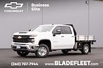 New 2024 Chevrolet Silverado 2500 Work Truck Crew Cab 4x4 8' Harbor Flatbed Truck for sale #16448 - photo 1