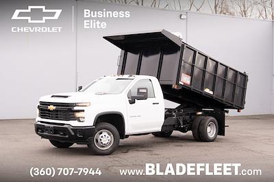 New 2025 Chevrolet Silverado 3500 Regular Cab 4x4 12' Reading Landscape Dump for sale #16832 - photo 1