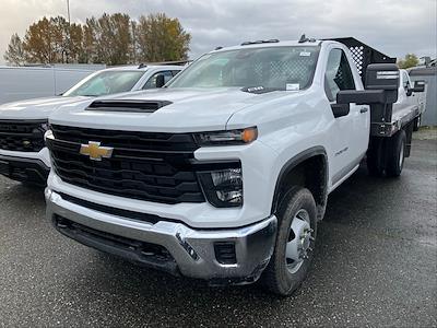 New 2025 Chevrolet Silverado 3500 Work Truck Regular Cab 4x4 12' 6" Monroe Truck Equipment Steel Flatbed Truck for sale #17441 - photo 1