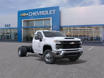 New 2025 Chevrolet Silverado 3500 Work Truck Regular Cab 4WD Cab Chassis for sale #438F - photo 1