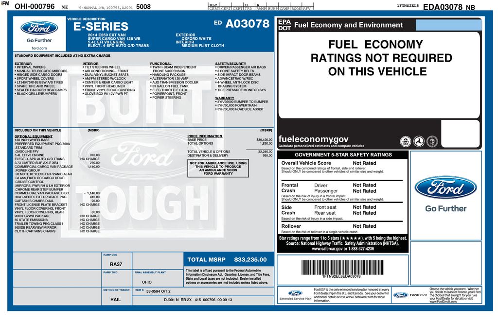 Used 2014 Ford E-250 - photo 36