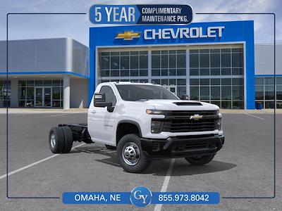 New 2025 Chevrolet Silverado 3500 Work Truck Regular Cab 4x4 Cab Chassis for sale #C30675 - photo 1