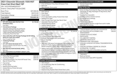 2021 Chevrolet Silverado 1500 Crew Cab 4WD Pickup for sale #C31572A - photo 2