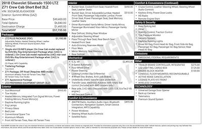 2018 Chevrolet Silverado 1500 Crew Cab 4WD Pickup for sale #C31040B - photo 2