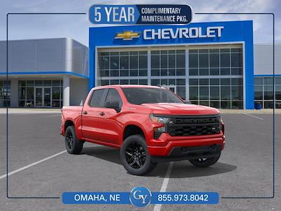 New 2025 Chevrolet Silverado 1500 Custom Crew Cab 4x4 Pickup for sale #T31731 - photo 1