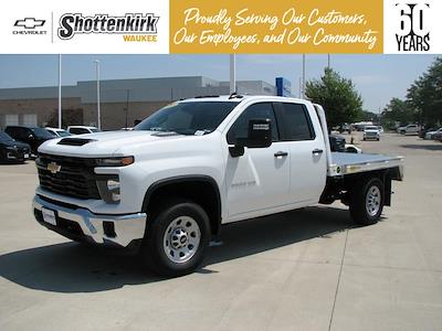 2024 Chevrolet Silverado 3500 Double Cab SRW 4x4, Future Line Skirted Rancher Flatbed Truck for sale #49118 - photo 1