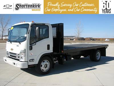 2023 Chevrolet LCF 5500XD Regular Cab DRW 4x2, Parkhurst Structureline Flatbed Truck for sale #49693 - photo 1