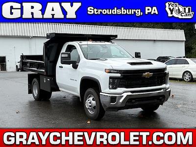 New 2025 Chevrolet Silverado 3500 Regular Cab 4x4 9' Crysteel Steel Dump Truck for sale #G6955 - photo 1